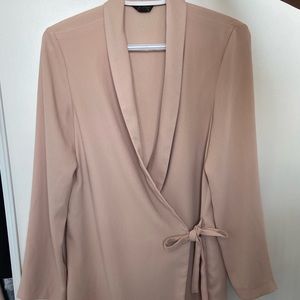 Blush Pink long cardigan